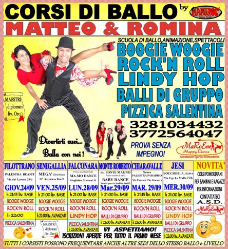 Presentazione Corsi Di Ballo Boogie Woogie Rock N Roll Lindy Hop E Balli Di Gruppo Jesi An 12 09 15 Marche In Festa