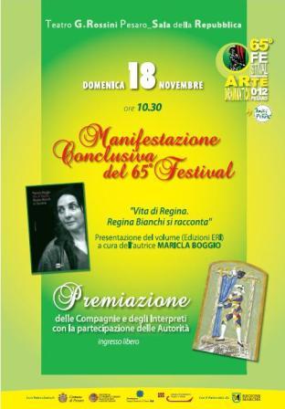 65° Festival Nazionale Arte Drammatica