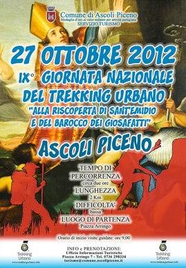 IX Giornata Nazionale del Trekking Urbano ad Ascoli Piceno