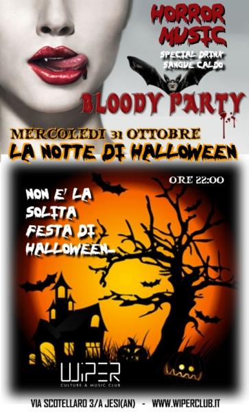 La Notte di Halloween!! - Bloody Party!