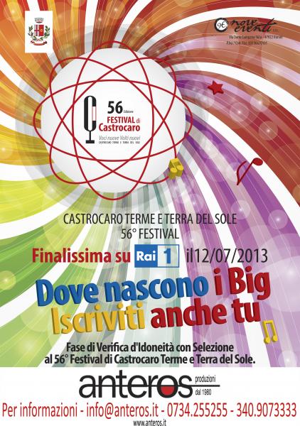 Casting Festival di Castrocaro Terme