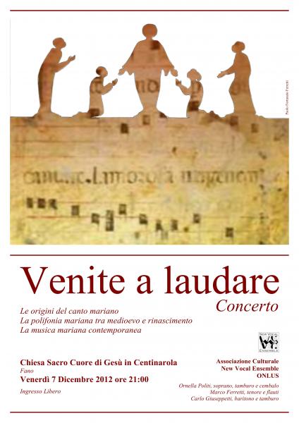 Venite a laudare