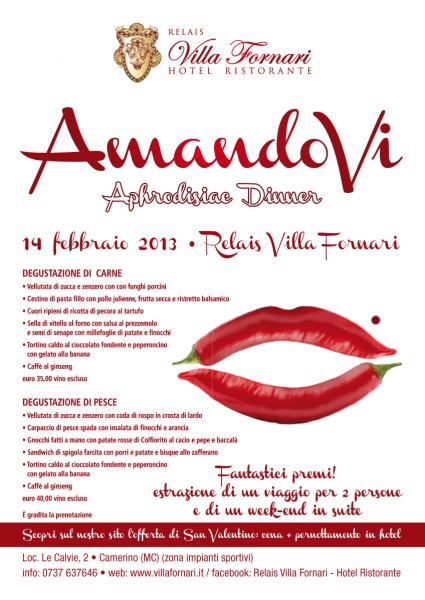 AmandoVi - Aphrodisiac Dinner