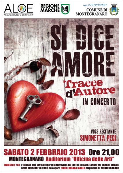 Tracce d'autore in concerto pro Togo