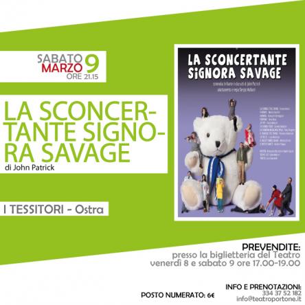 La sconcertante Signora Savage