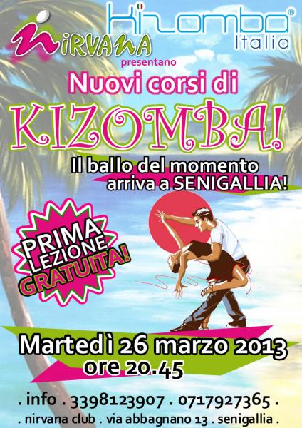 Corso di KIZOMBA - Prima lezione GRATUITA