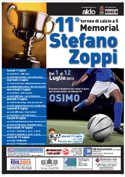 11° Memorial Stefano Zoppi