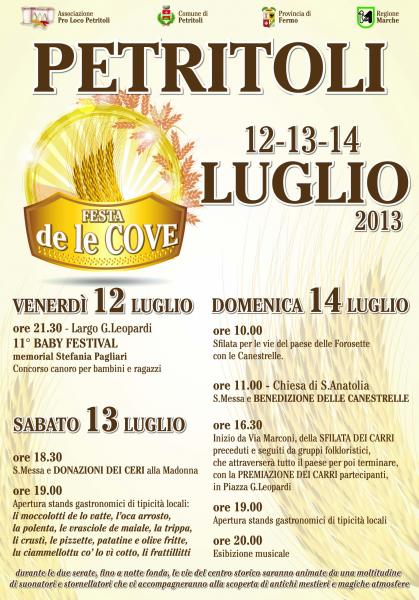 Festa de le Cove