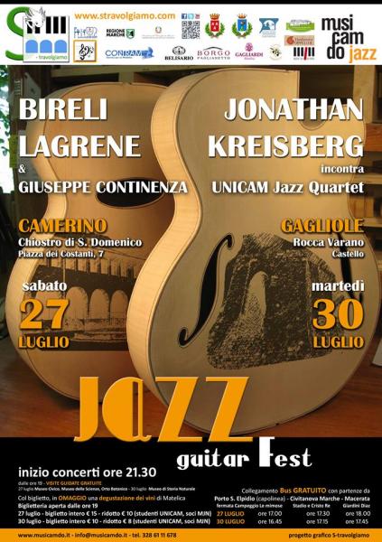 Jazz Guitar Fest – Jonathan Kreisberg & Unicam Jazz Quartet