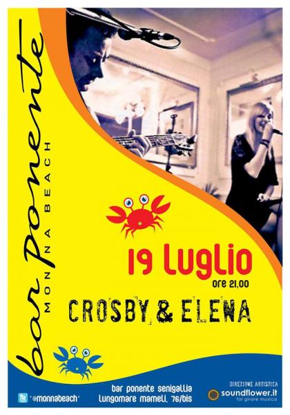 Crosby & Elena live @ Monnabeach