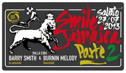 SMILE JAMAICA PT2 BURNIN MELODY + BARRY SMITH