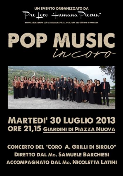 Pop Music in Coro