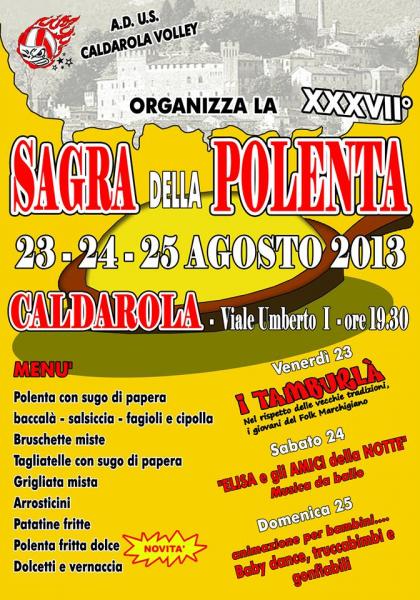 XXXVII° SAGRA DELLA POLENTA