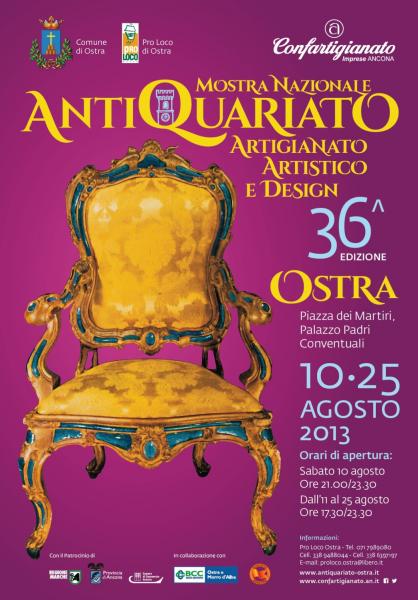 36° Mostra Nazionale dell’antiquariato, artigianato artistico e design