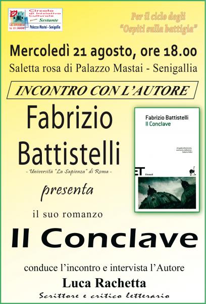 Presentazione a Senigallia del romanzo