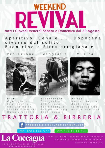 La Cuccagna | I Weekend REVIVAL