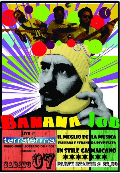 BANANA JOB LIVE AND DIRECT@TERRAFERMA SENIGALLIA