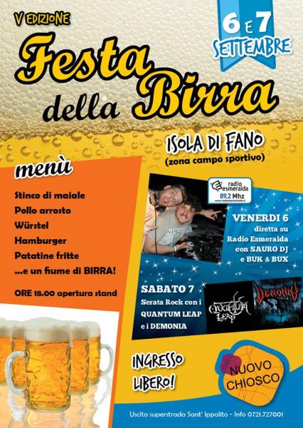 FESTA DELLA BIRRA V° EDIZIONE