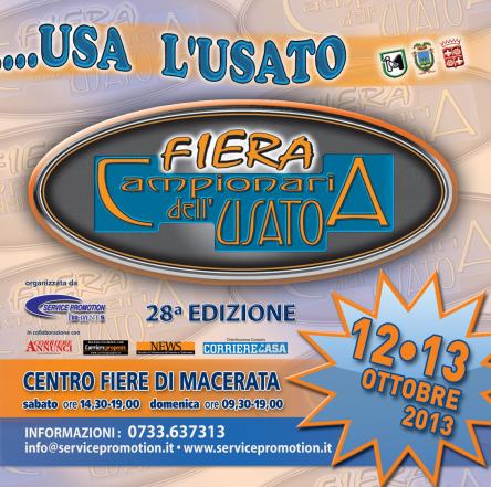 28^ Fiera Campionaria dell'Usato