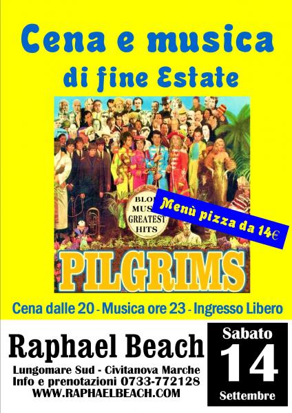 Cena e Live di Fine estate con i Pilgrims