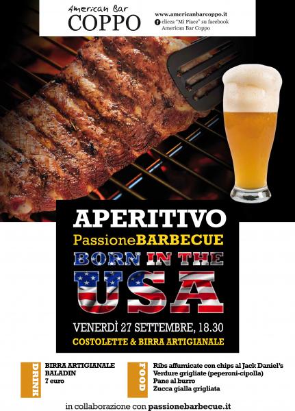 Aperitivo Passione Barbecue: BORN IN THE USA