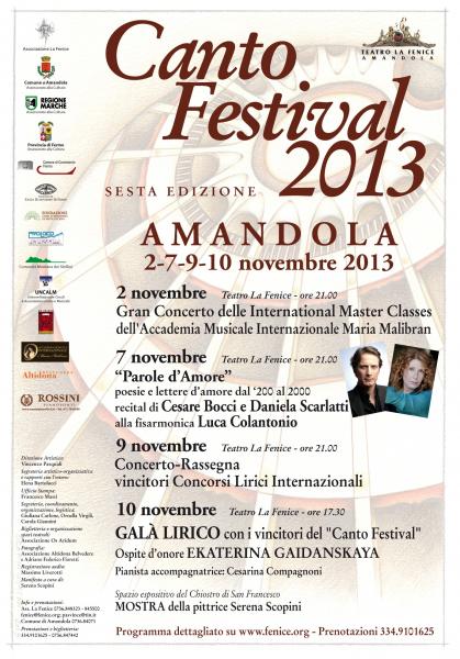 CantoFestival 2013