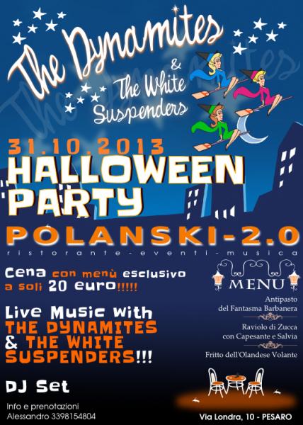 HALLOWEEN PARTY WITH THE DYNAMITES & THE WHITE SUSPENDERS