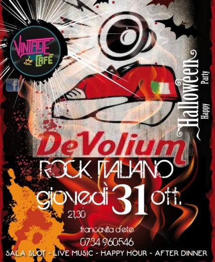 Hallo0ween Party - DEVOLIUM Rock italiano LIVE