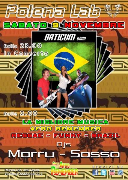 ? BATICUM BAND + AFRO DJS ?