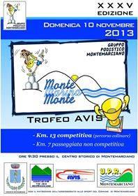 Gara Podistica XXXV Monte-Marina-Monte