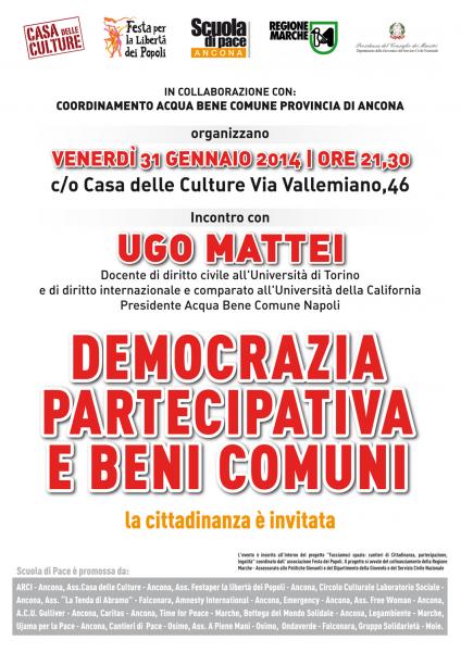 Incontro con Ugo Mattei