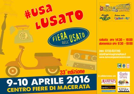 33^ Fiera Campionaria dell'Usato