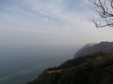 Monte san Bartolo: da Fiorenzuola di Focara al mare