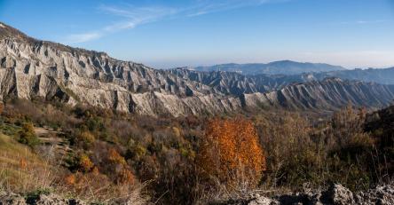 Foliage e calanchi del Monte Ascensione