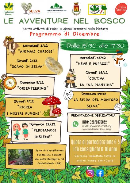 Le Avventure nel Bosco - novembre