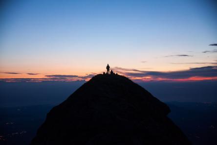 Tramonto dal Monte Sibilla