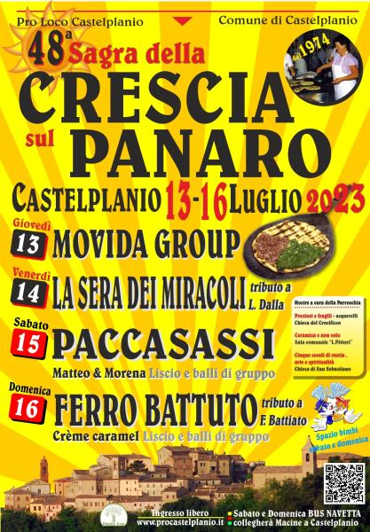 48a Sagra della Crescia sul panaro