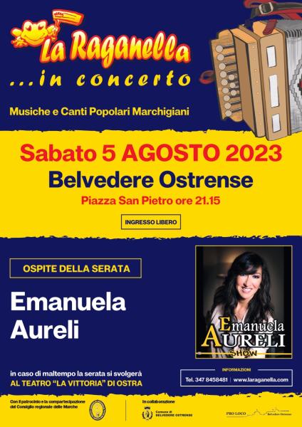 La Raganella in Concerto ospite Emanuela Aureli