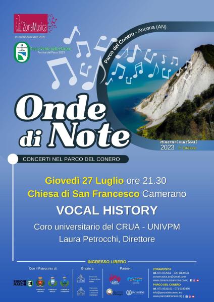 Onde di Note - Vocal History