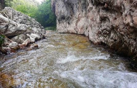 La valle del Rio Sacro