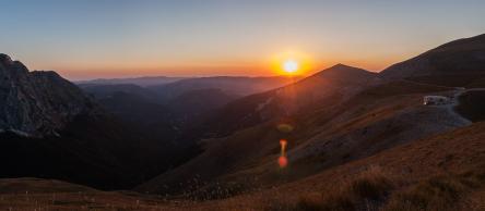 Tramonto al Fargno e cena in rifugio