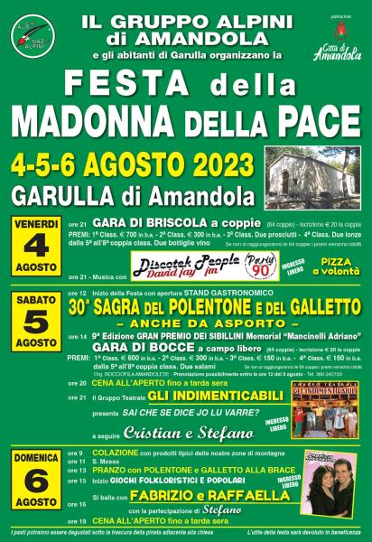 FESTA MADONNA DELLA PACE