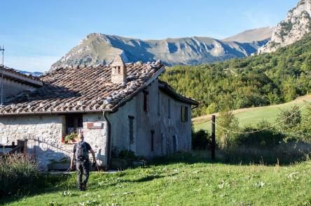 Tra i boschi di Amandola con cena in Rifugio