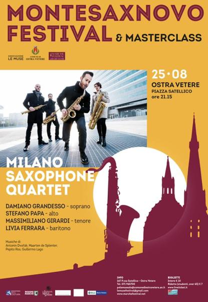 MONTESAXNOVO FESTIVAL & MASTERCLASS