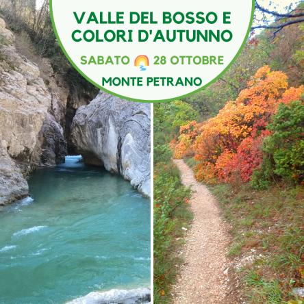La valle del Bosso: scolpita dall'acqua e colorata d'autunno