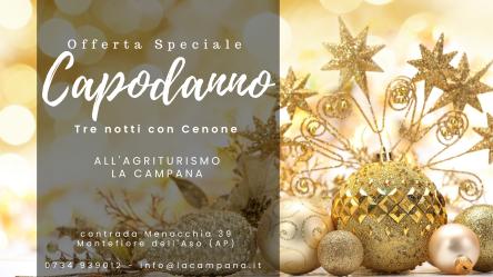 Offerta Speciale Capodanno in Agriturismo