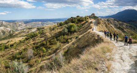 Gli straordinari calanchi del Monte Ascensione