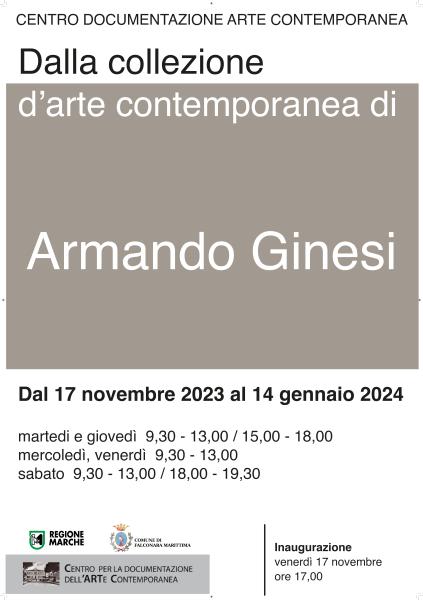 Dalla collezione d'Arte Contemporanea di Armando Ginesi