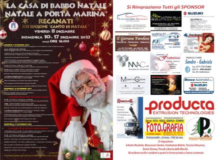 XXI^ casa di Babbo Natale e Natale a Porta Marina