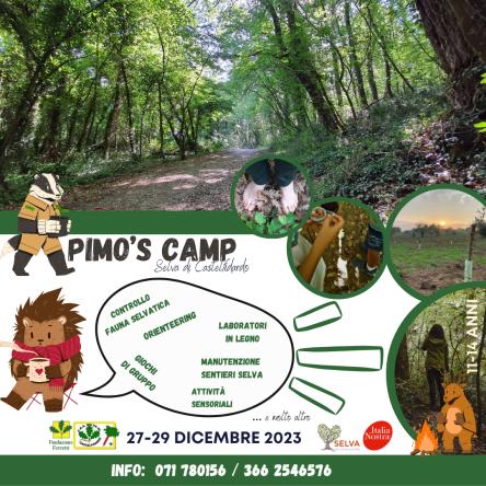 PIMO’S CAMP PER RAGAZZI 11-14 ANNI